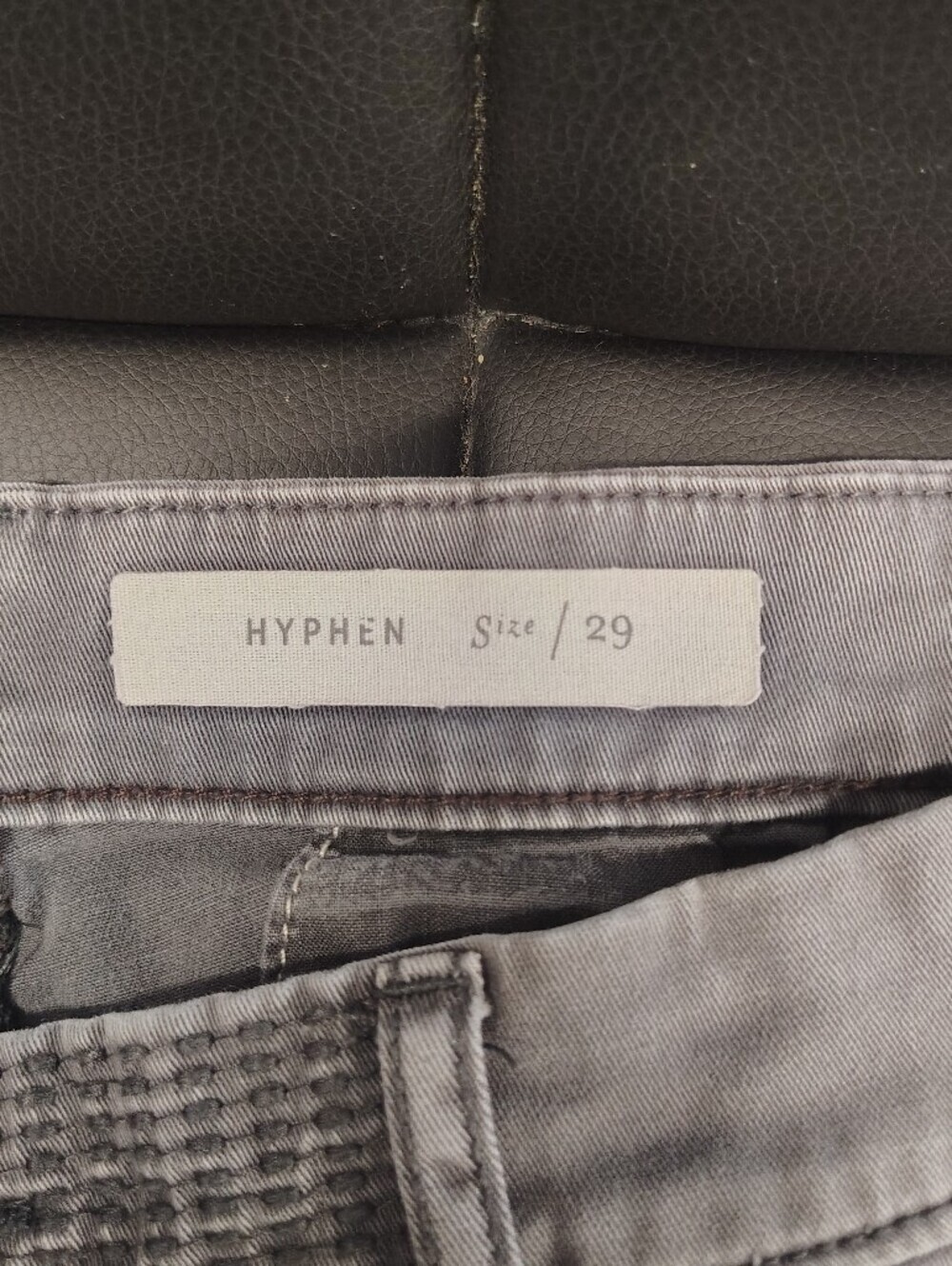 Pilcro and the Letterpress Gray Cotton Waistband Shorts Woman's 29 - Picture 8 of 9